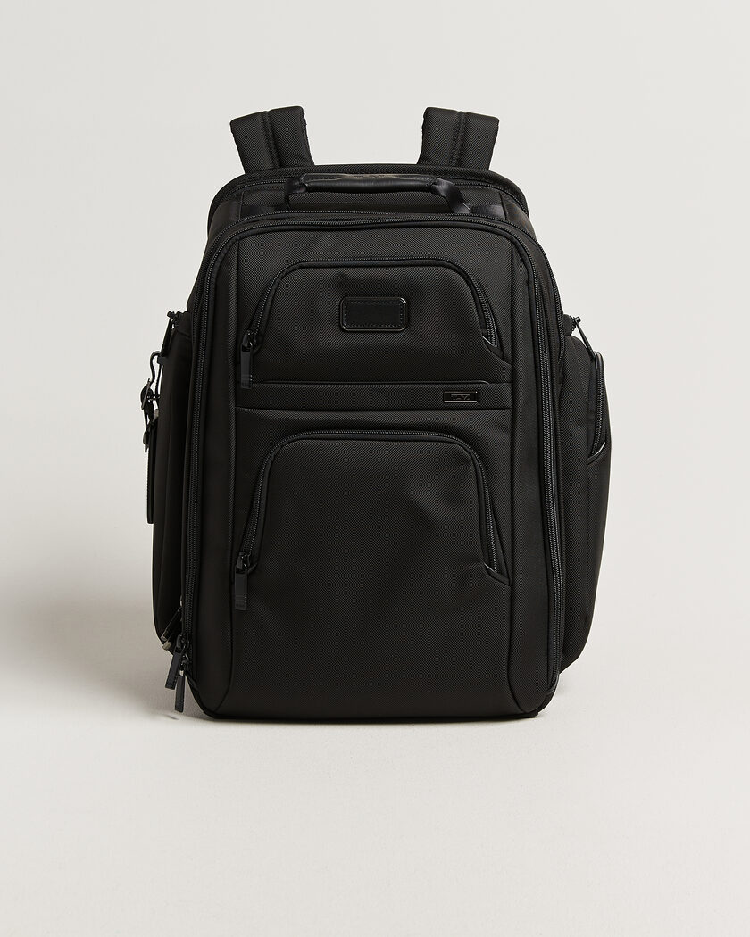 TUMI Alpha 4 Packing Backpack Black – Musta