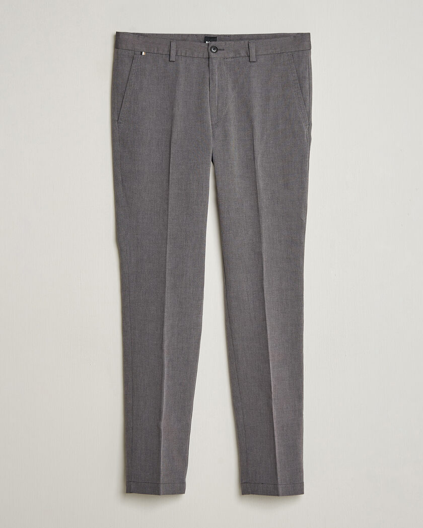 BOSS BLACK Kaiton Structured Chinos Black – Musta