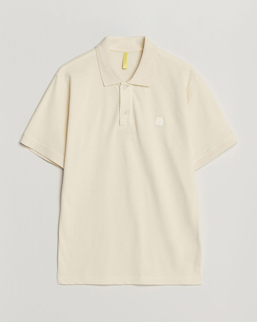 Sail Racing Tornado Cotton/Linen Pique Polo Off White – Valkoinen