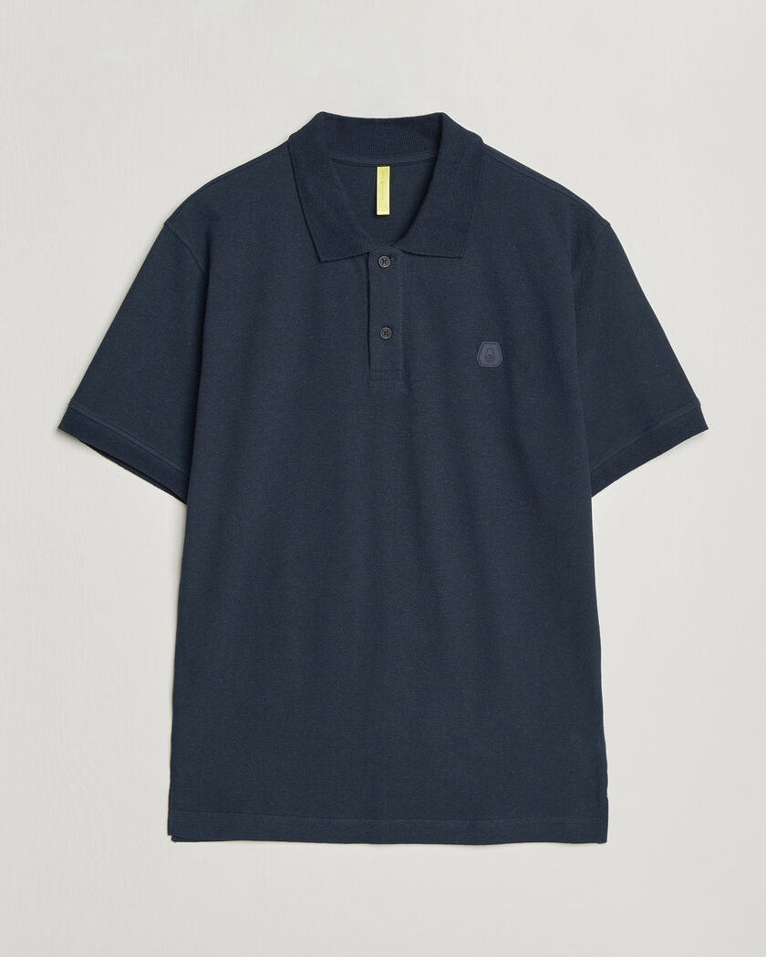 Sail Racing Tornado Cotton/Linen Pique Polo Navy – Sininen