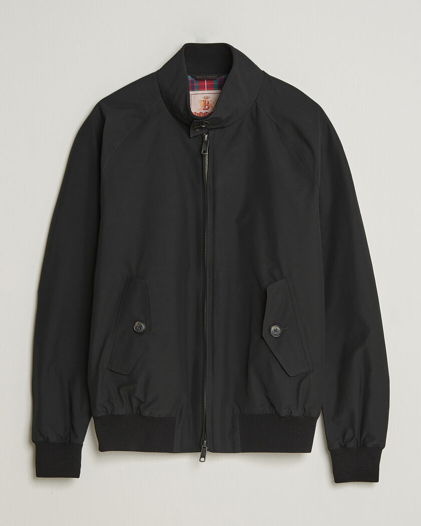 Baracuta G9 Original Harrington Jacket Black – Musta