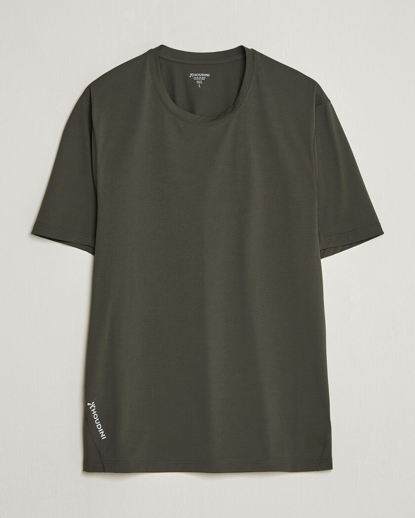 Houdini Pace Air T-Shirt Green Illusion – Vihreä