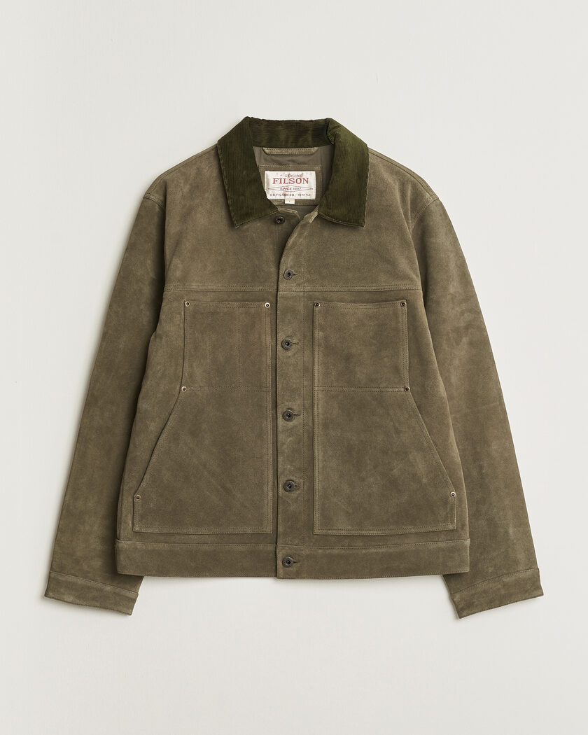 Filson Suede Short Cruiser Otter Green – Vihreä
