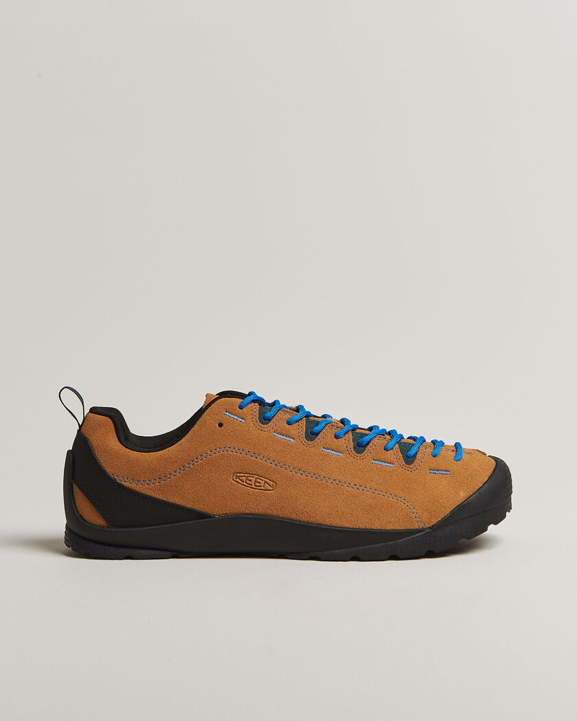 KEEN Jasper Suede Sneaker Cathay Spice – Ruskea