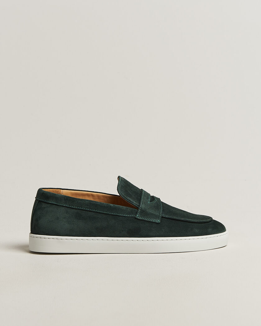 Fliteless Suede Penny Sneaker Green – Vihreä