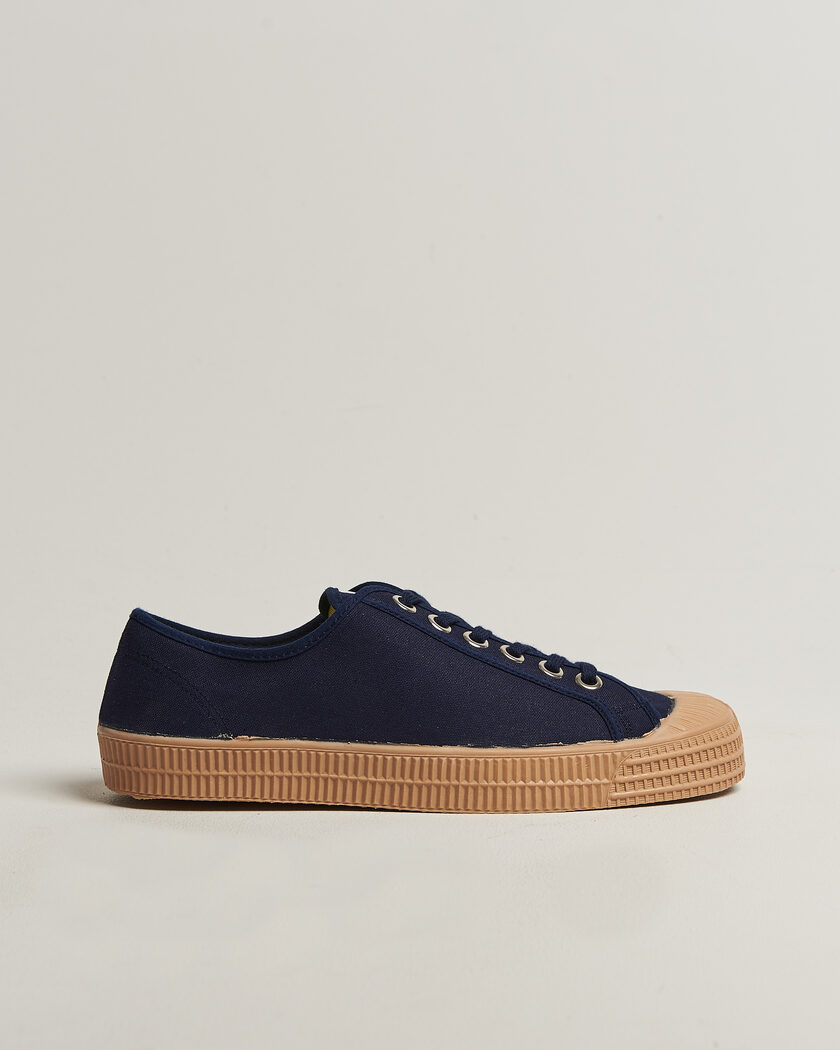 Novesta Star Master Organic Cotton Sneaker Navy/Transparant – Sininen