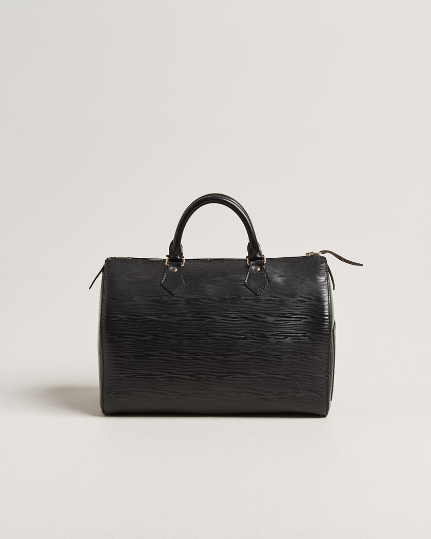 Louis Vuitton Pre-Owned Speedy 30 Epi Leather Black – Musta