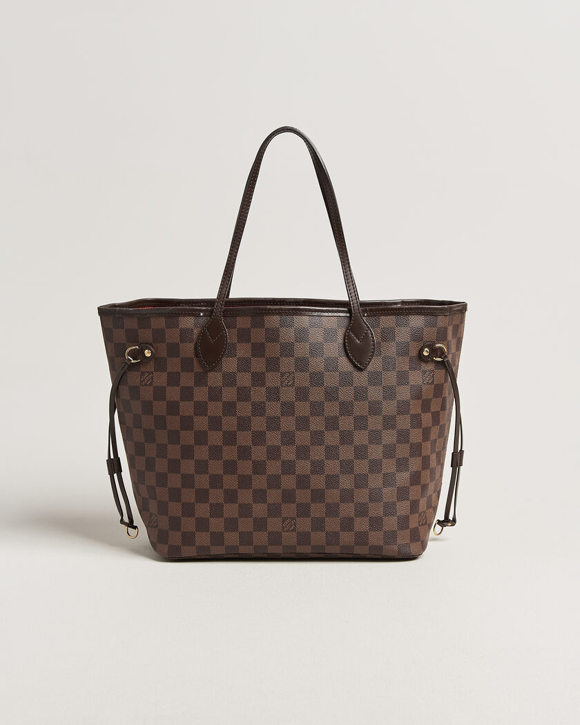 Louis Vuitton Pre-Owned Neverfull MM Damier Ebene – Ruskea