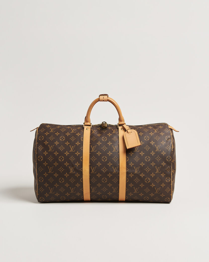 Louis Vuitton Pre-Owned Keepall 50 Monogram – Ruskea
