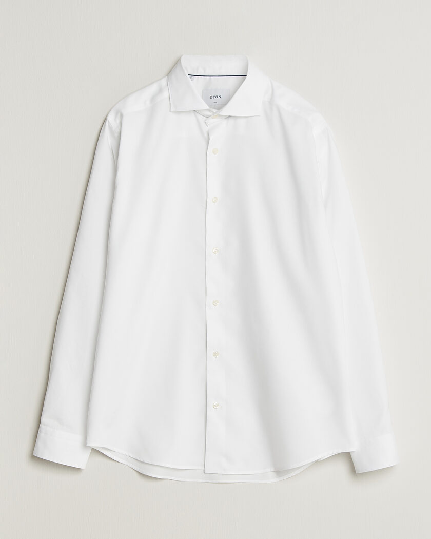 Eton Casual Fit Signature Oxford Shirt White – Valkoinen