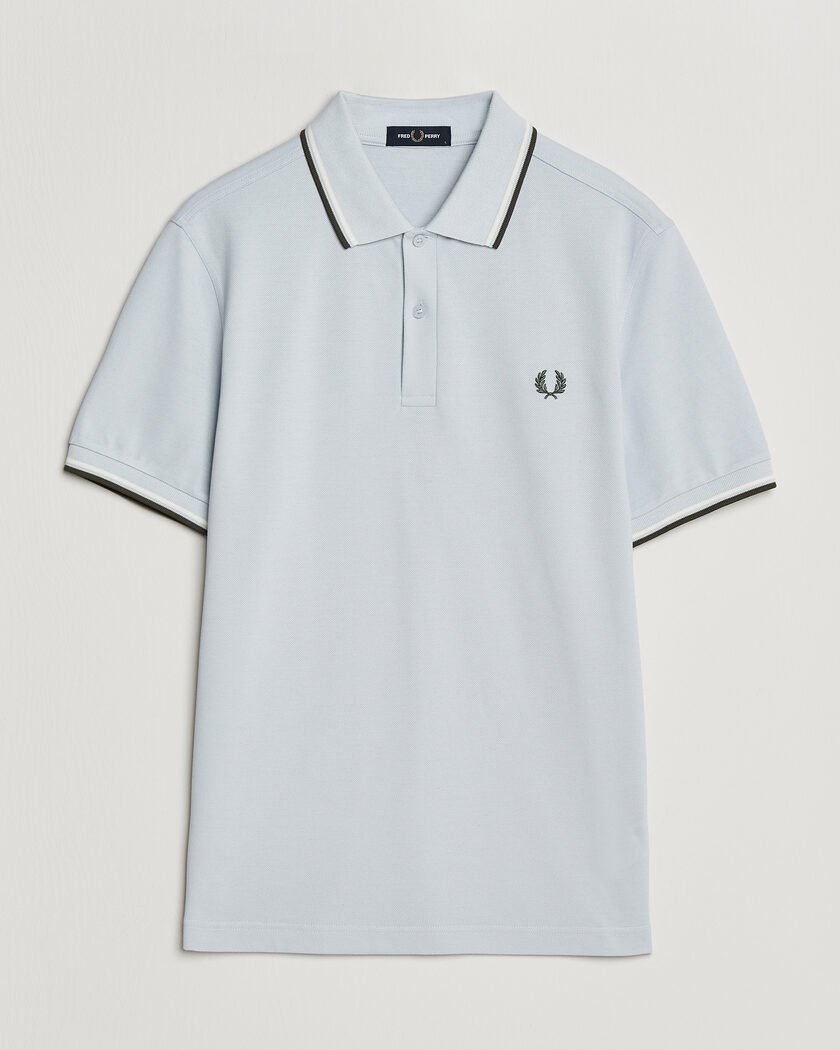 Fred Perry Twin Tipped Polo Shirt Dusky Blue – Sininen