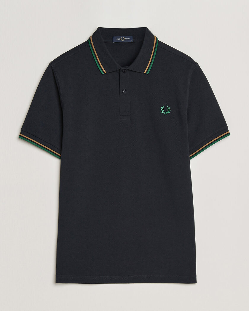 Fred Perry Twin Tipped Polo Shirt Navy – Sininen