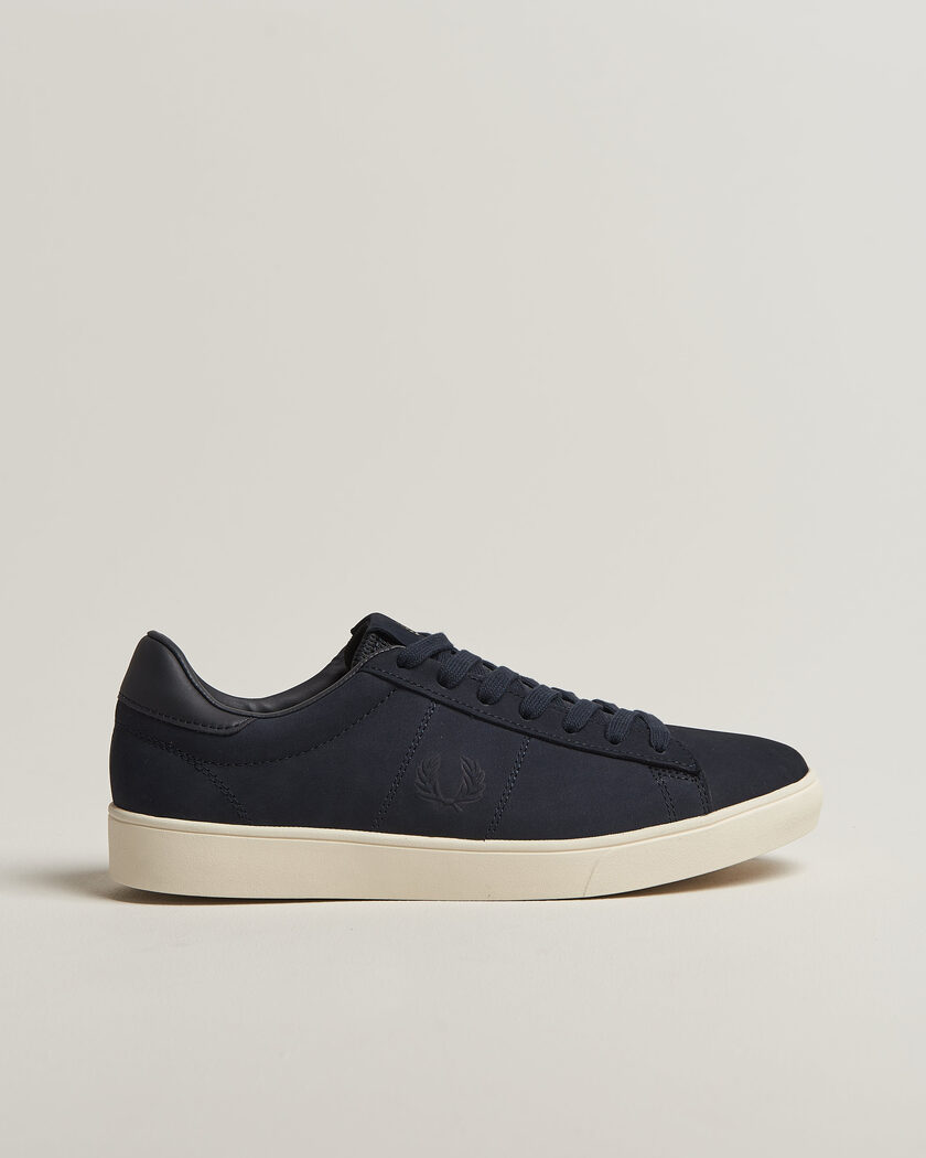 Fred Perry Spencer Nubuck Sneaker Navy – Sininen