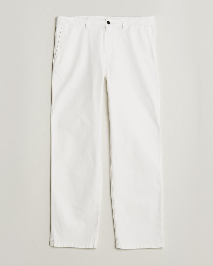 J.Lindeberg Devyn Cotton Twill Pants White – Valkoinen