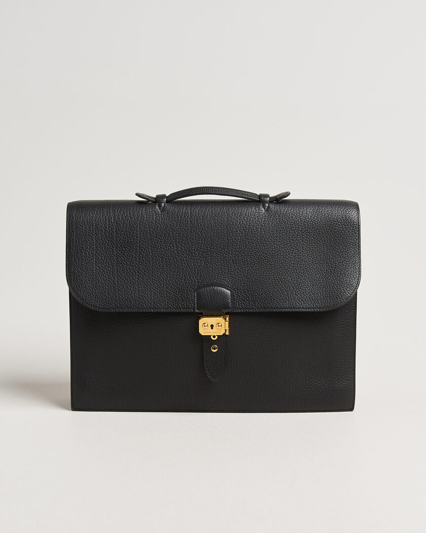 Hermès Pre-Owned Sac à Dépêches 41 Black – Musta