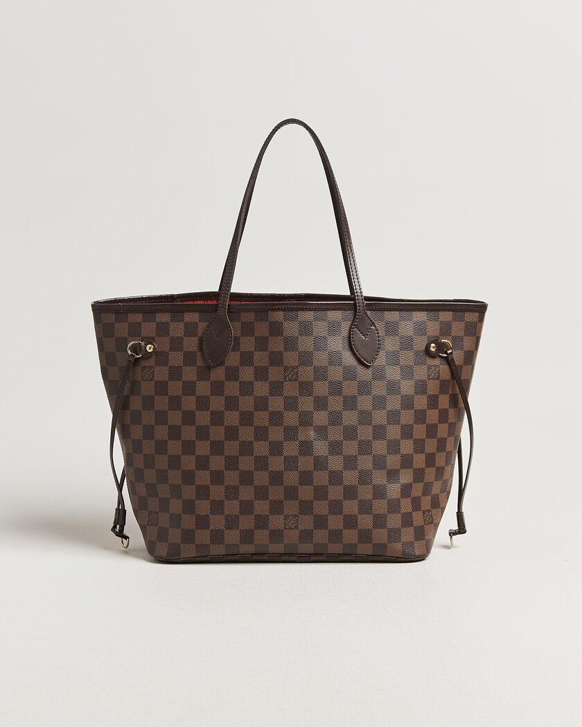 Louis Vuitton Pre-Owned Neverfull MM Damier Ebene – Ruskea