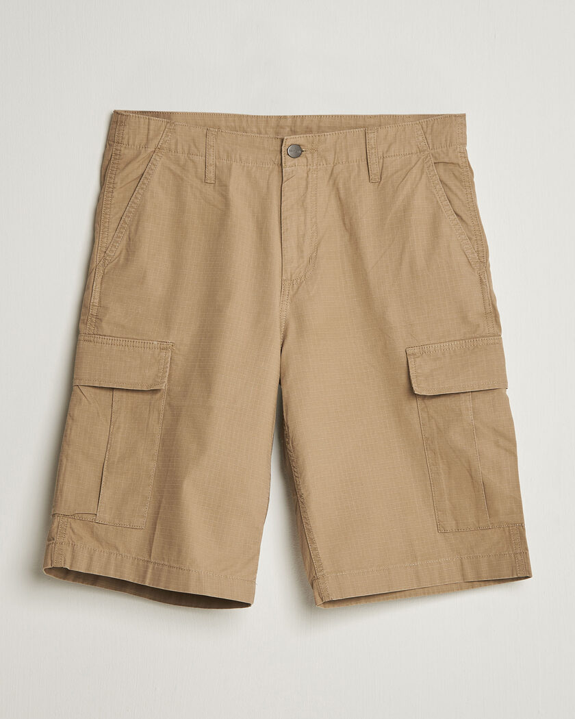Carhartt WIP Regular Cargo Ripstop Shorts Leather – Ruskea