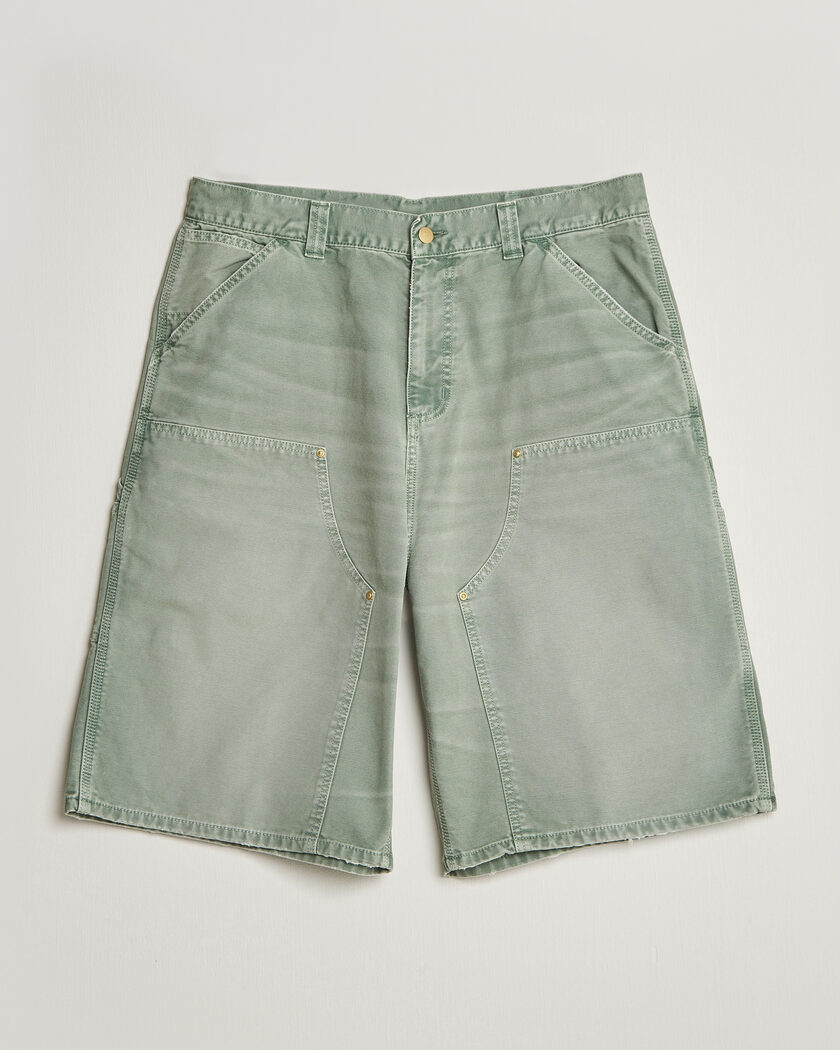 Carhartt WIP OG Dearborn Canvas Double Knee Shorts Shady Green – Vihreä
