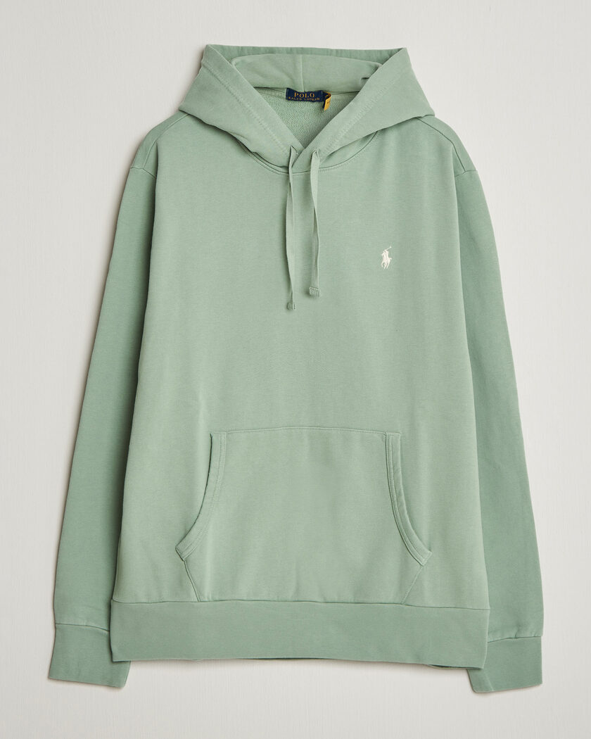 Polo Ralph Lauren Loopback Terry Hood Light Green – Vihreä