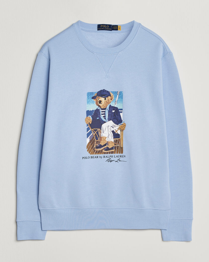 Polo Ralph Lauren Newport Bear Sweatshirt Office Blue – Sininen