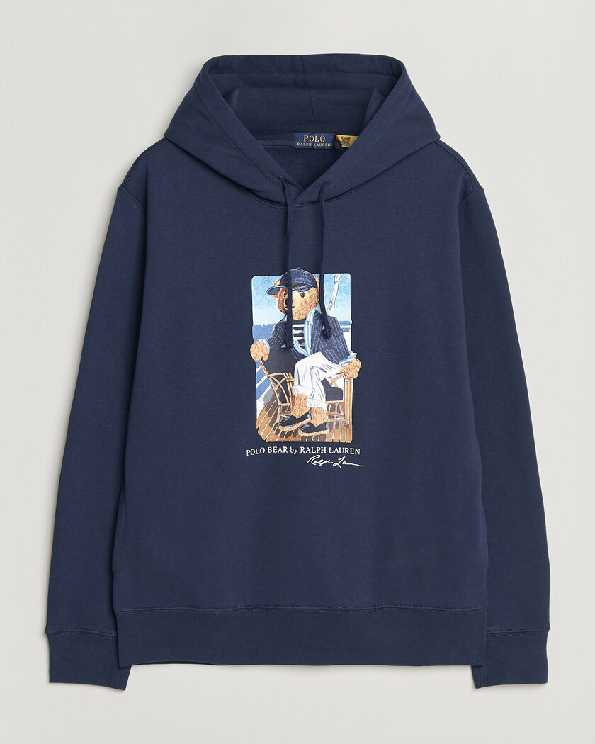 Polo Ralph Lauren Newport Bear Hoodie Navy – Sininen