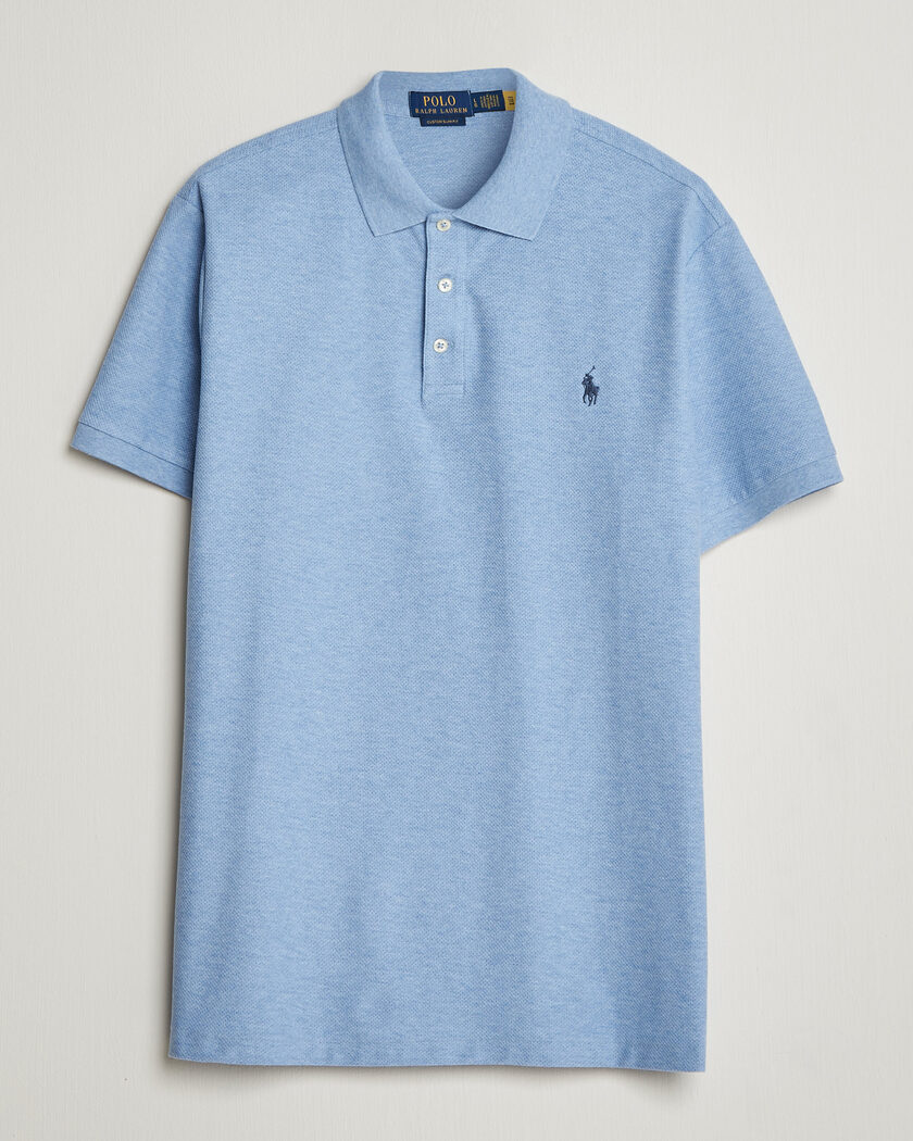Polo Ralph Lauren Honeycomb Texture Polo Isle Heather – Sininen