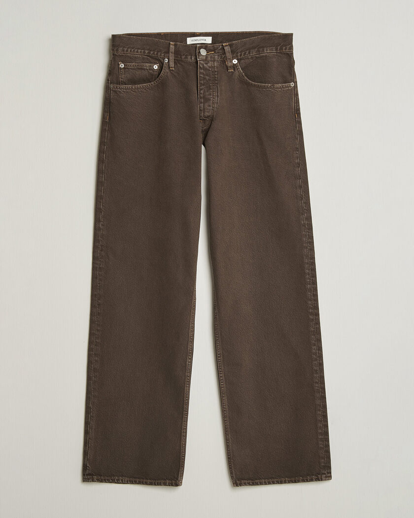 Sunflower Loose Jeans Vintage Brown – Ruskea