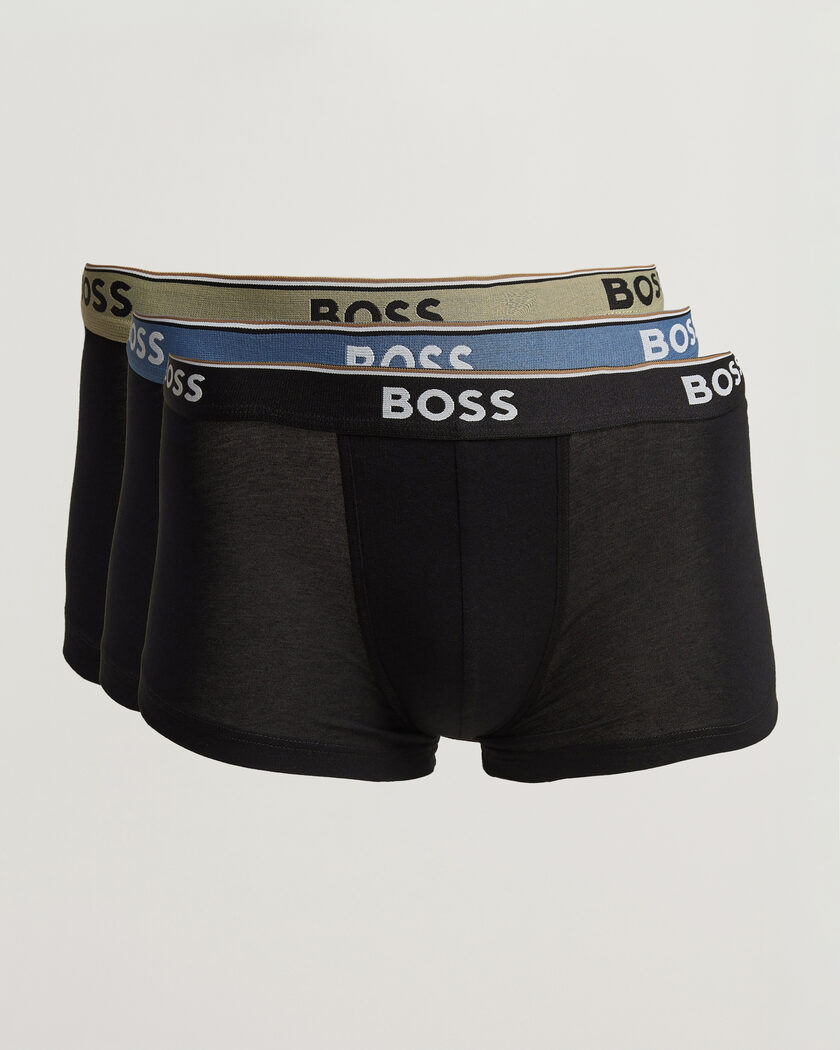 BOSS BLACK 3-Pack Trunk Black – Musta