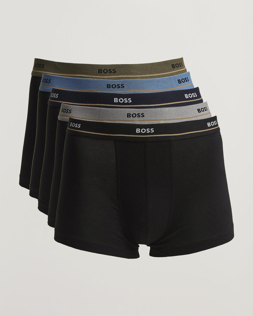 BOSS BLACK 5-Pack Trunk Black – Musta