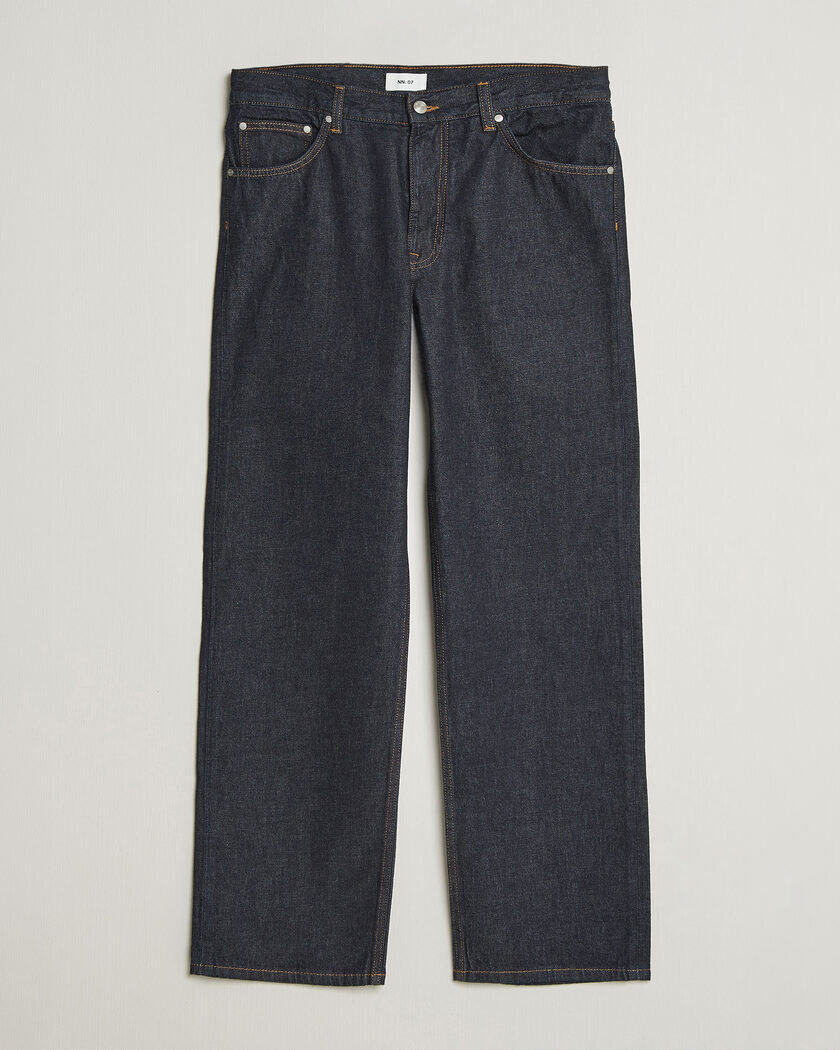 NN07 Otis Relaxed Fit Jeans Raw Indigo – Sininen