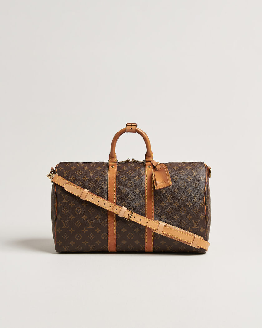 Louis Vuitton Pre-Owned Keepall 45 Bandouliére Monogram – Ruskea