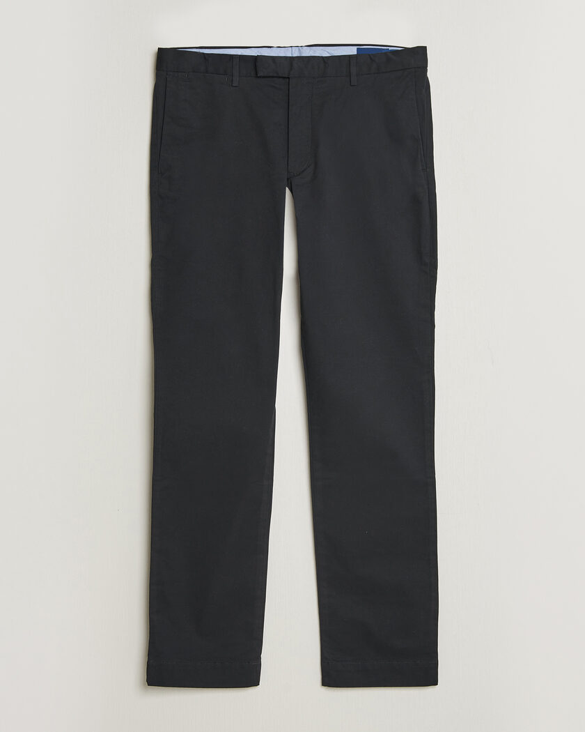 Polo Ralph Lauren Greenwich Slim Fit Stretch Chinos Black – Musta