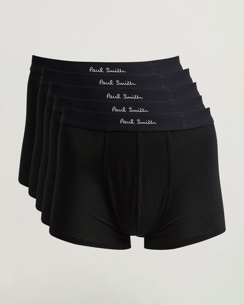 Paul Smith 5-Pack Trunk Black – Musta