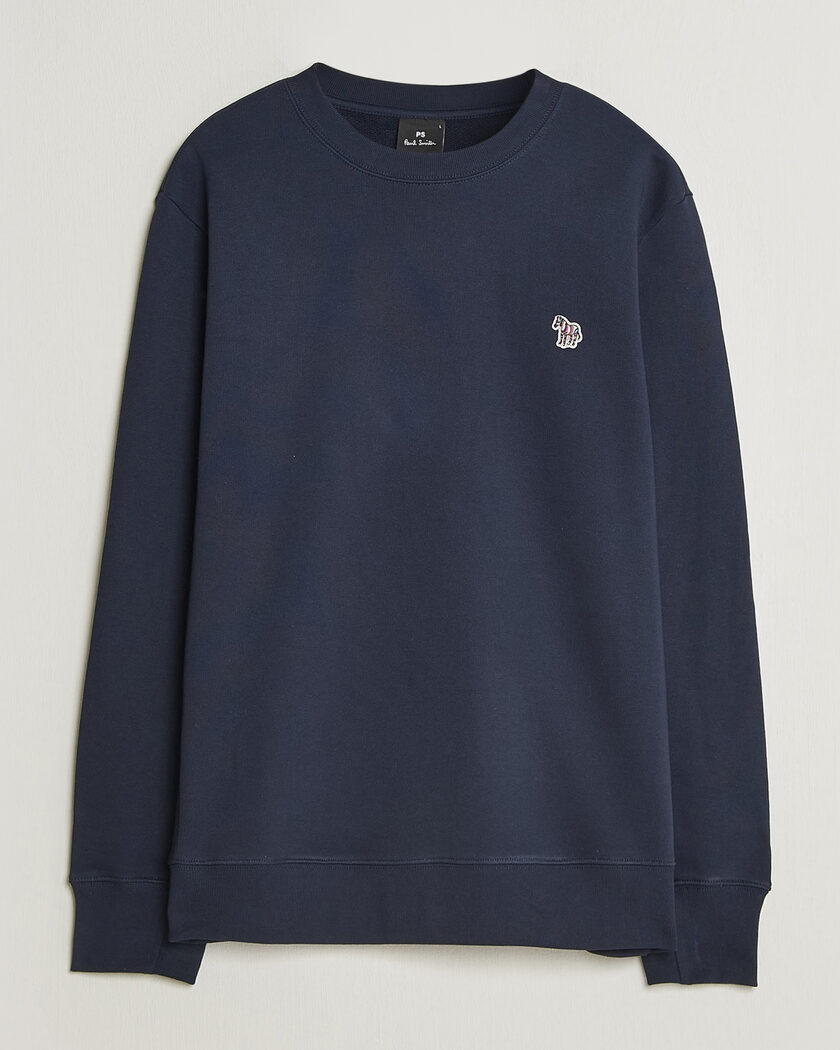 PS Paul Smith Zebra Organic Cotton Sweatshirt Navy – Sininen