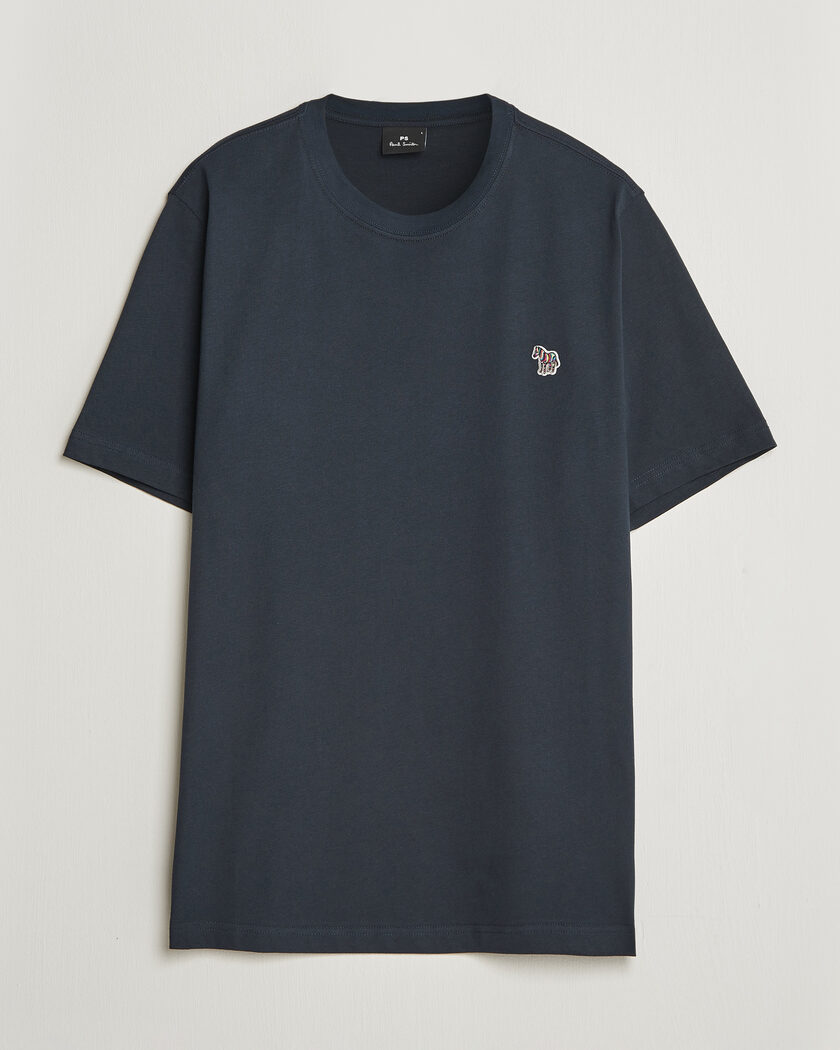 PS Paul Smith Organic Cotton Zebra T-Shirt Navy – Sininen