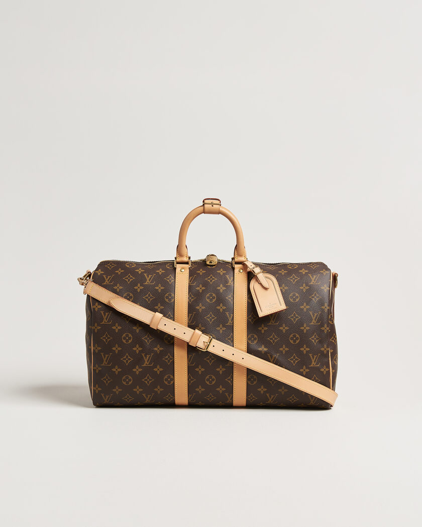 Louis Vuitton Pre-Owned Keepall 45 Bandouliére Monogram – Ruskea