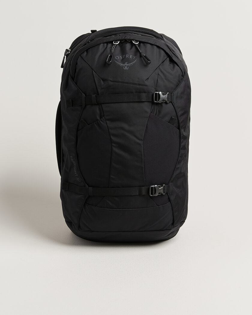 Osprey Farpoint 40 Black – Musta