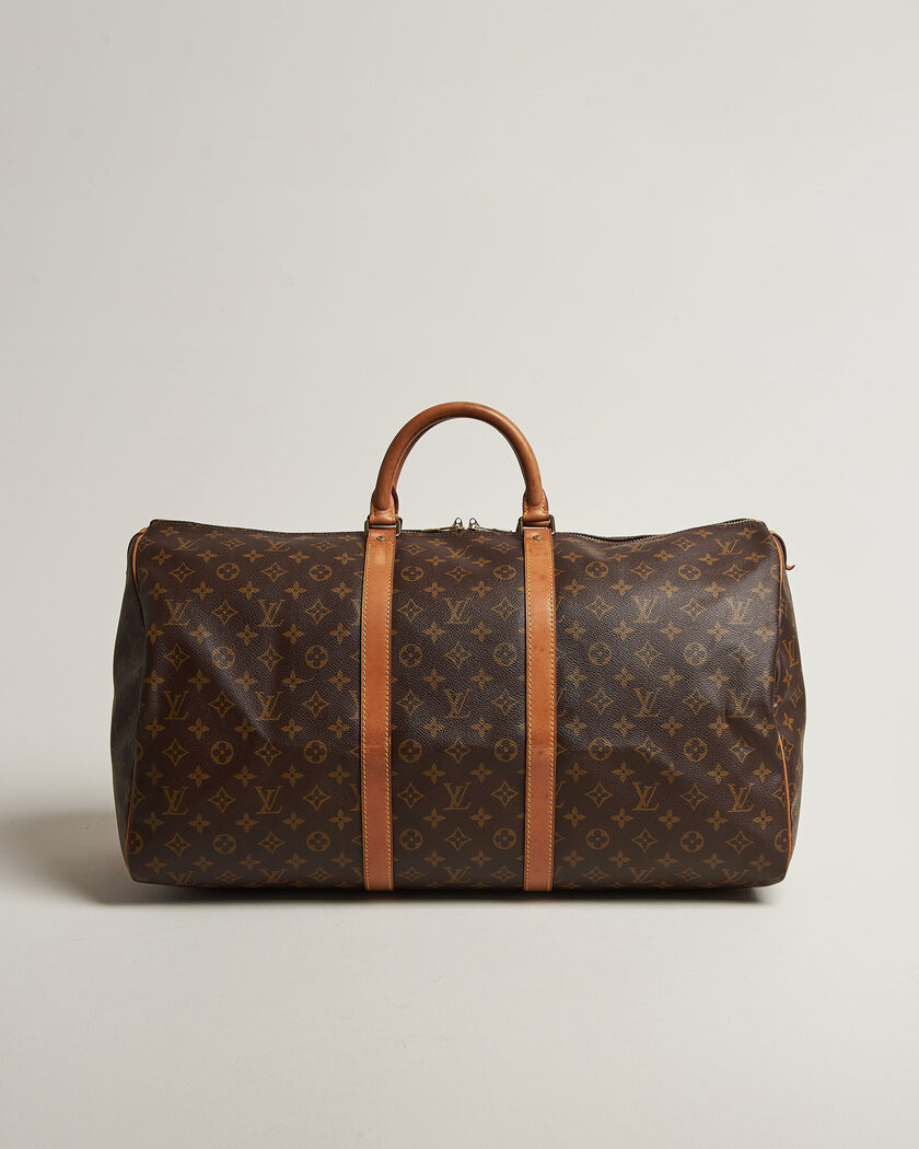 Louis Vuitton Pre-Owned Keepall 55 Monogram – Ruskea
