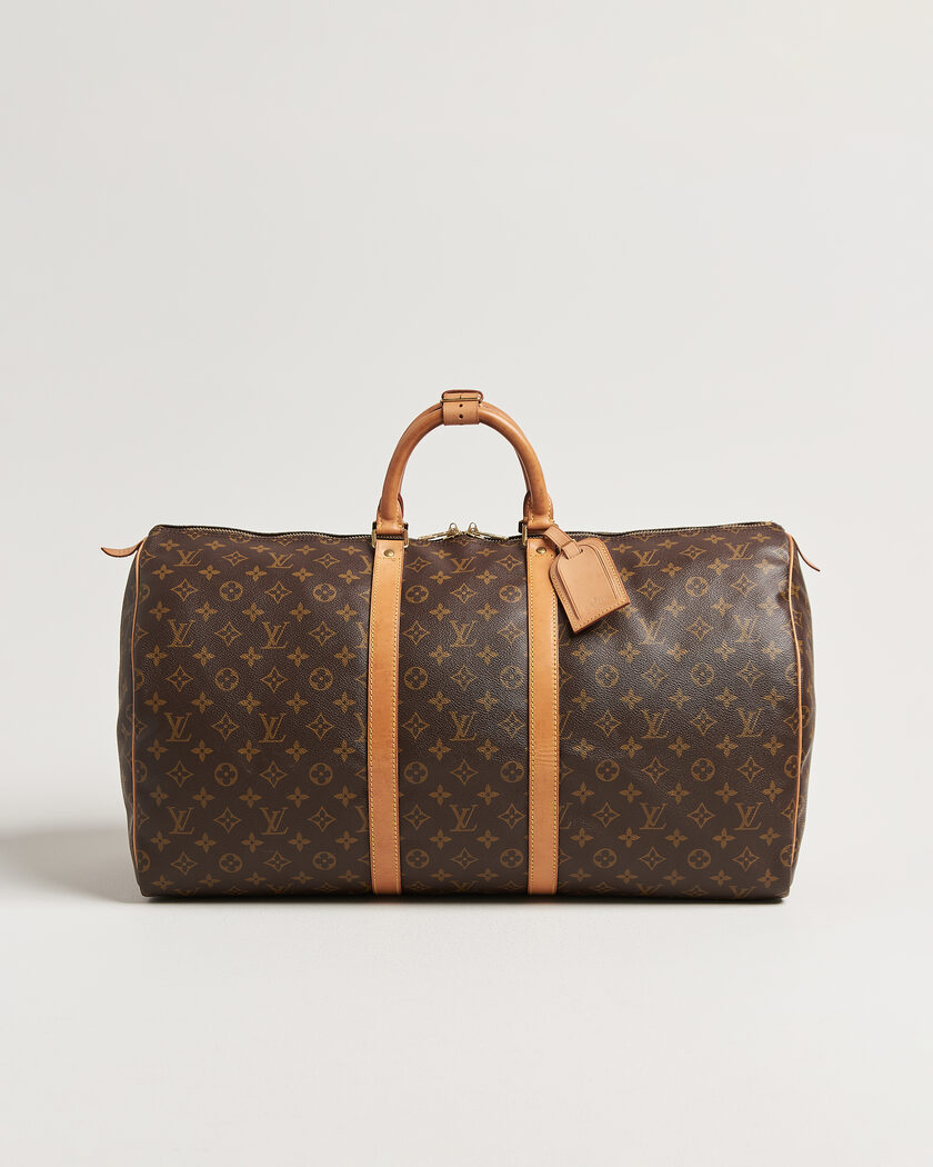 Louis Vuitton Pre-Owned Keepall 55 Monogram – Ruskea