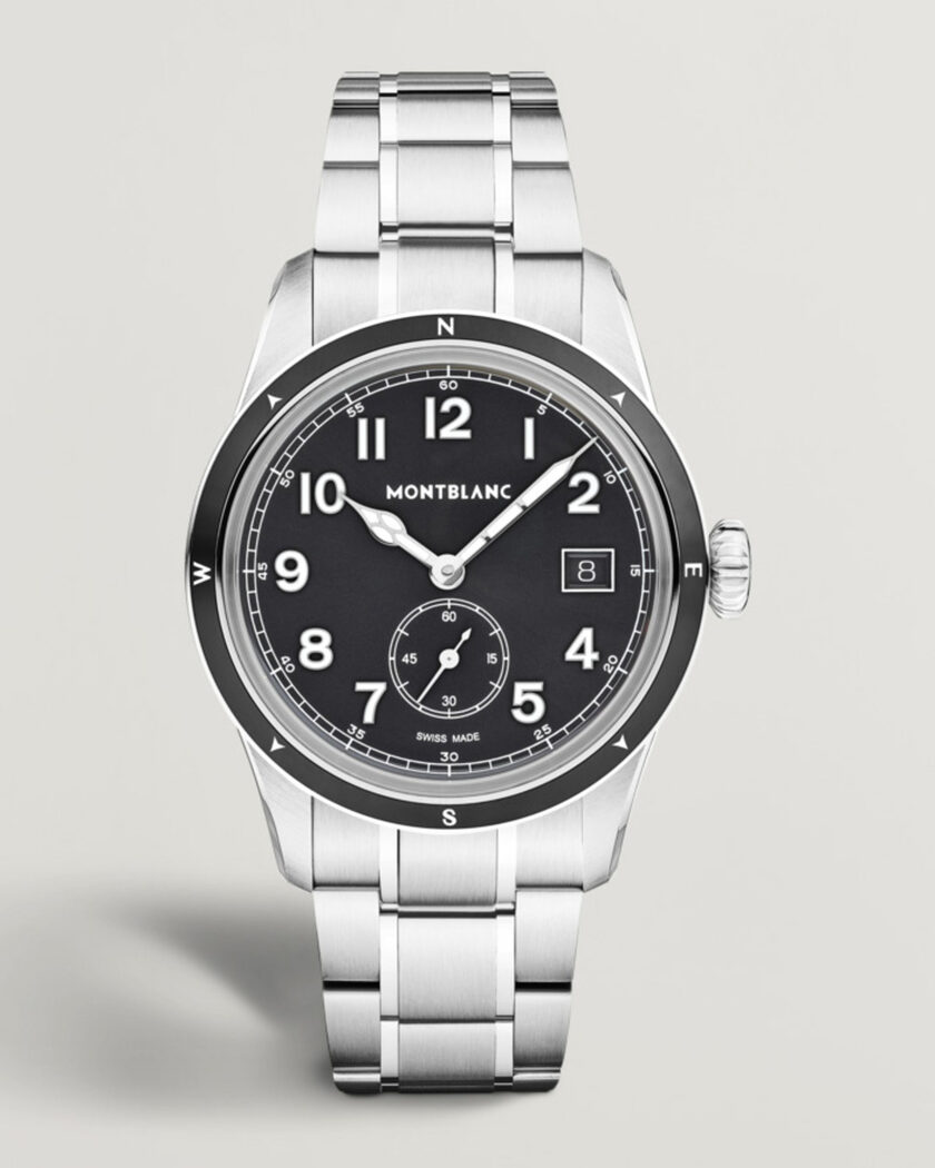 Montblanc 1858 Small Second 0 Oxygen Black – Musta