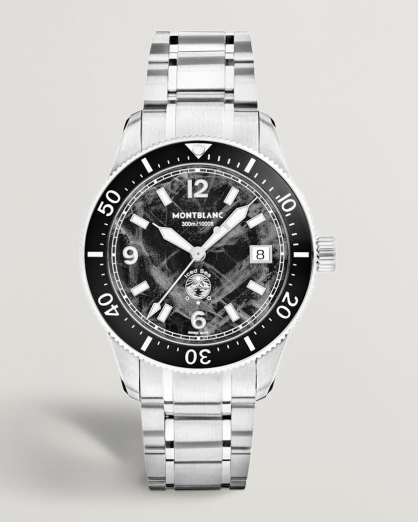 Montblanc Iced Sea Automatic Date 0 Oxygen Black – Musta