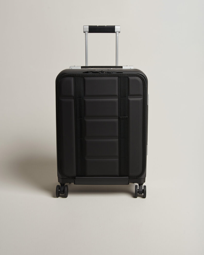 DB Ramverk Pro Front-Access Carry On Silver/Black – Musta