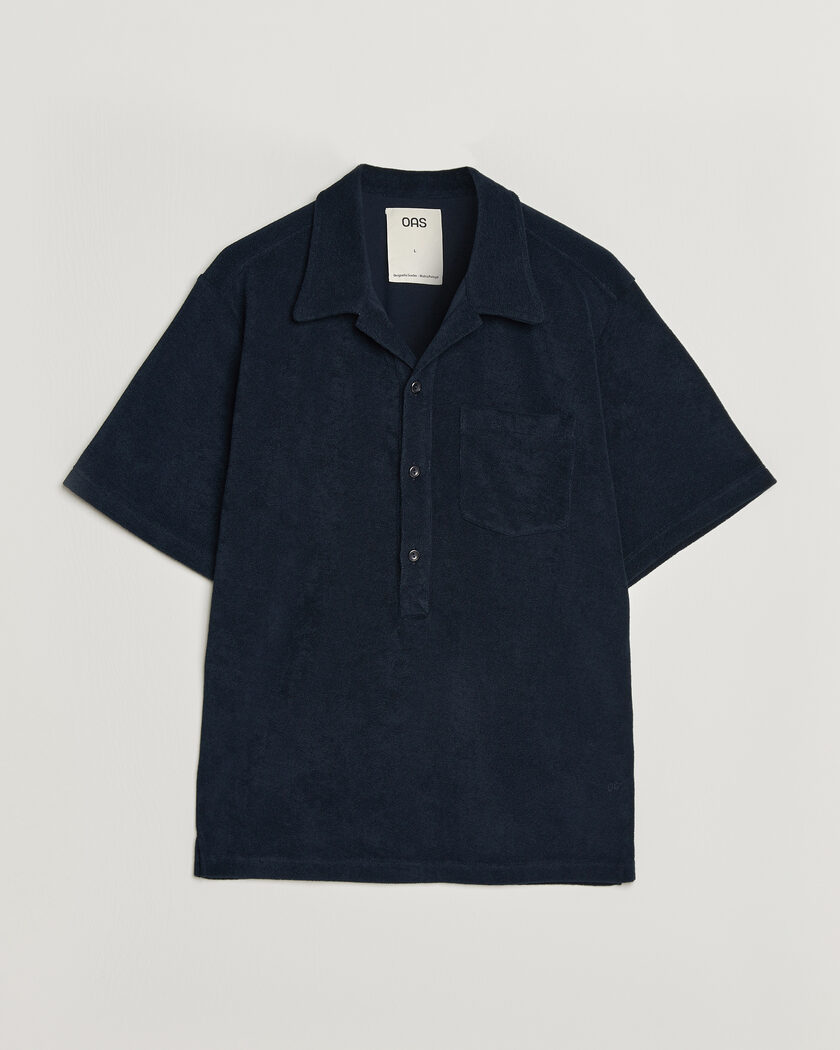OAS Novo Regular Fit Terry Polo Dark Blue – Sininen