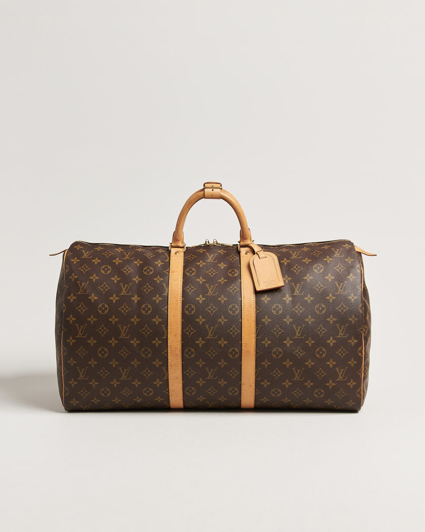 Louis Vuitton Pre-Owned Keepall 55 Monogram – Ruskea