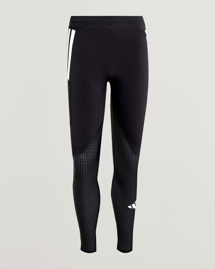 adidas Performance Adizero Running Tights Black – Musta
