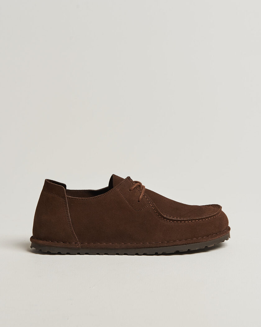 BIRKENSTOCK Utti Lace Loafer Carafe Suede – Ruskea