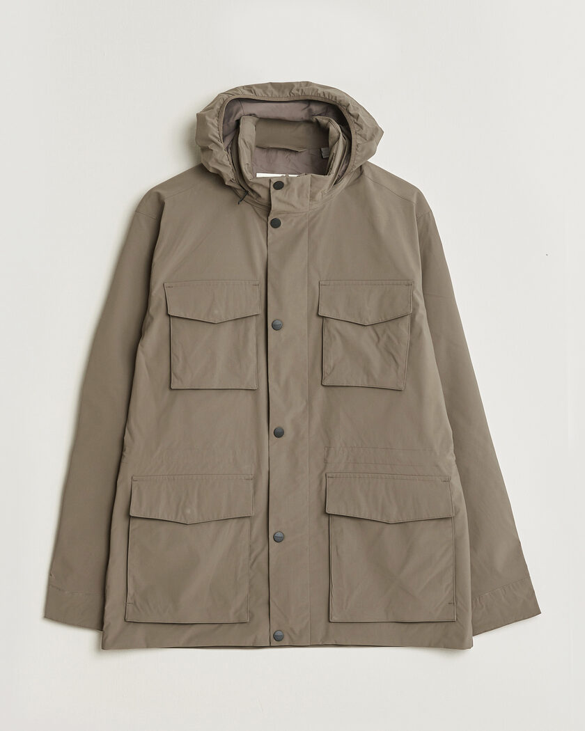 Gant Lightweight 4-Pocket Field Jacket Faded Taupe – Vihreä