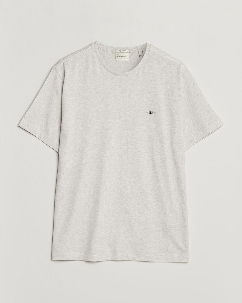 Gant The Original T-Shirt Glacier Melange – Harmaa