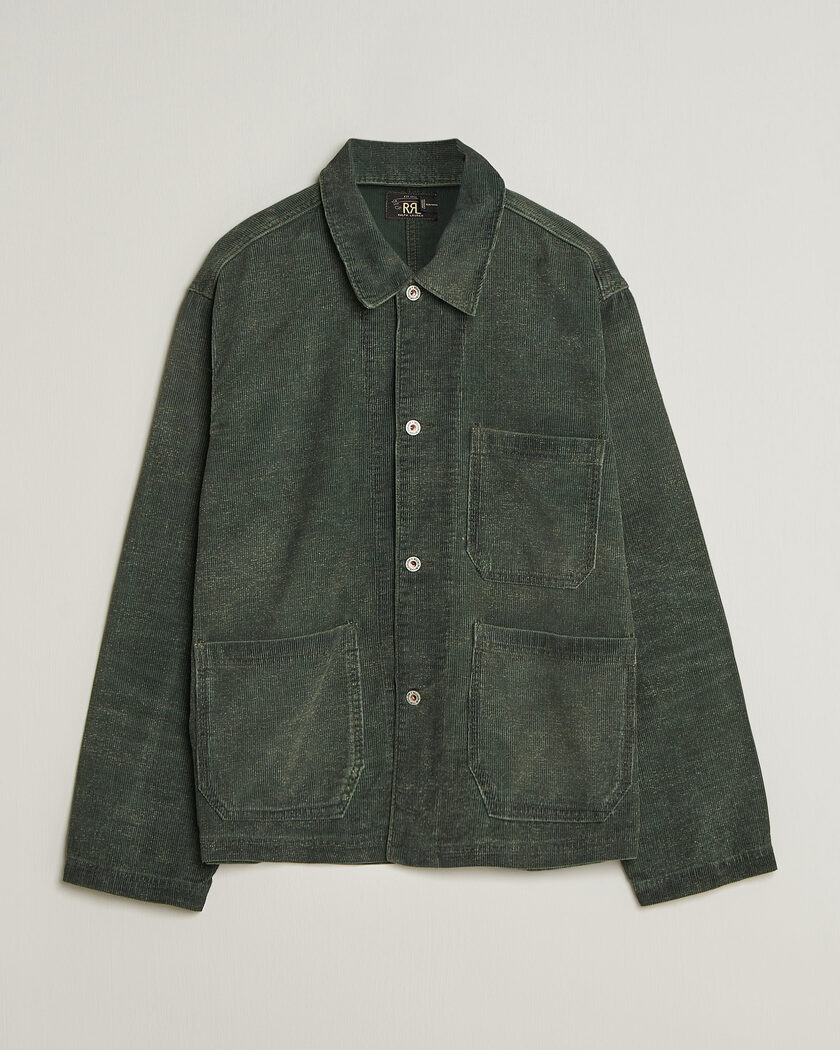 RRL Empire Shirt Jacket Vintage Grey – Harmaa