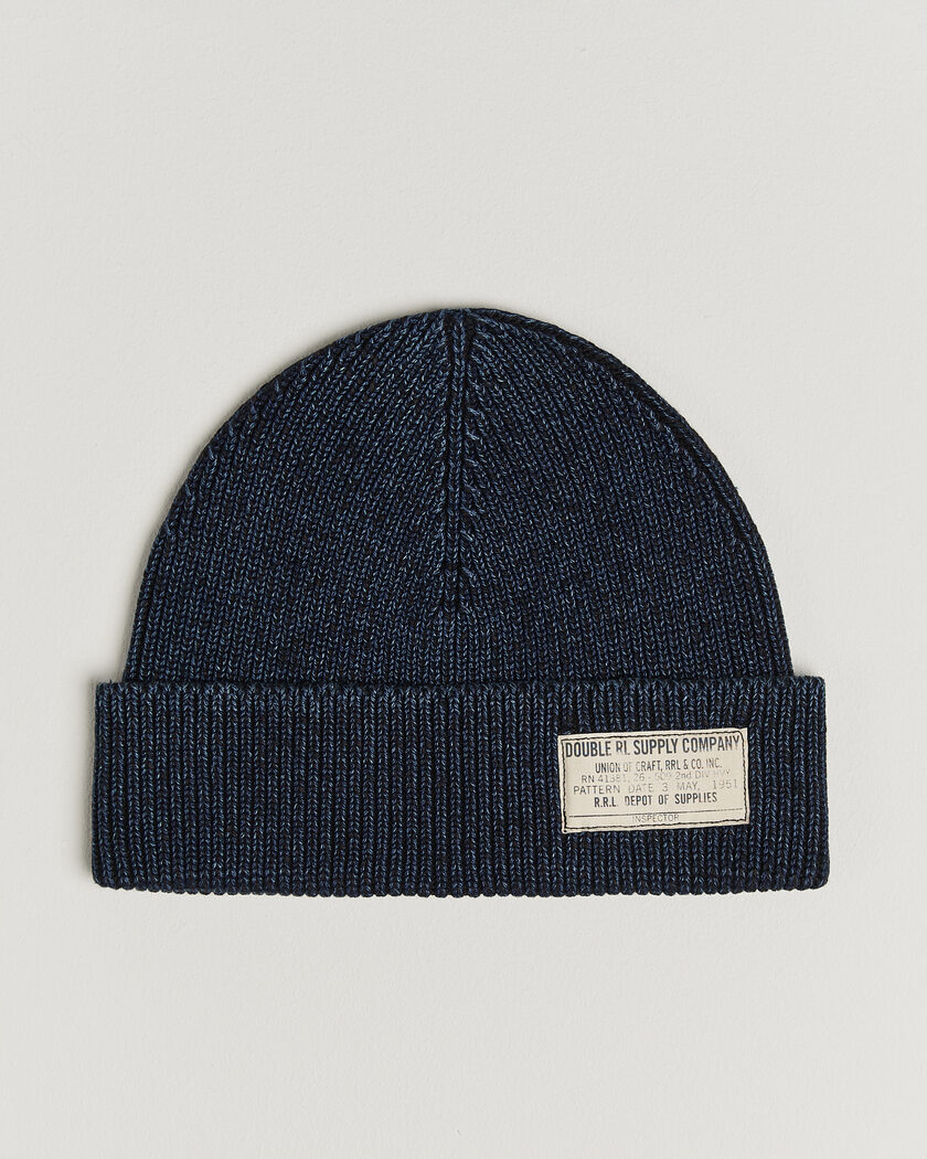 RRL Watch Cap Midnight Blue – Sininen